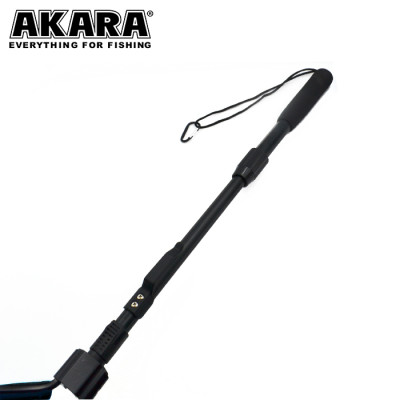 Подсачек Akara PF-22 чёрный 30х37 см, с резиновой сеткой - фото, цена в Магазин товаров для рыбалки и туризма - Fishers.by